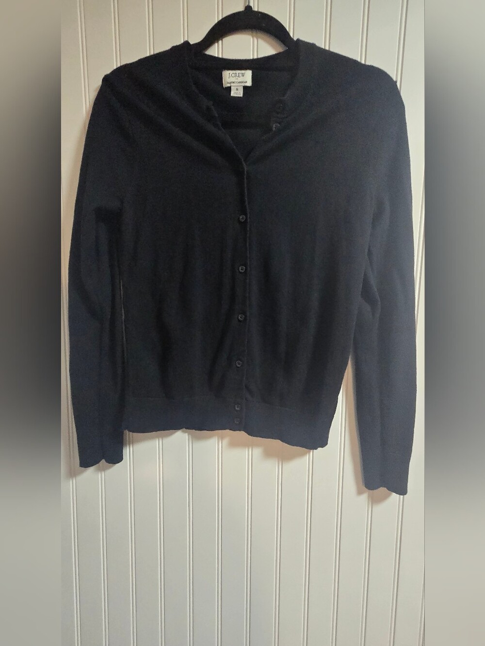 J. Crew Black Women's Button-Up Cardigan